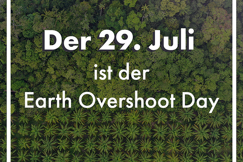 World Overshoot Day - 29. Juli 2021