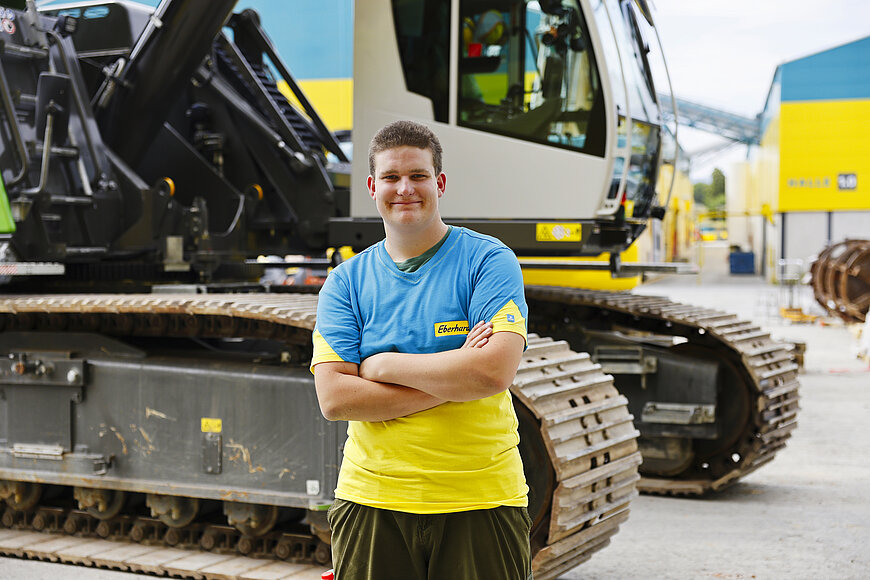 Luca, Baumaschinenmechaniker