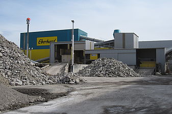 Baustoffrecyclingzentrum Ebirec in Rümlang